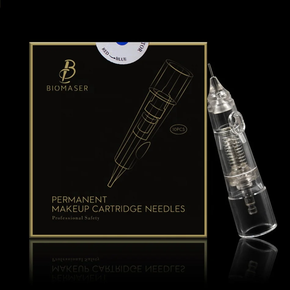 Картридж Biomaser 1R для микроблейдинга бровей, 0,30 мм