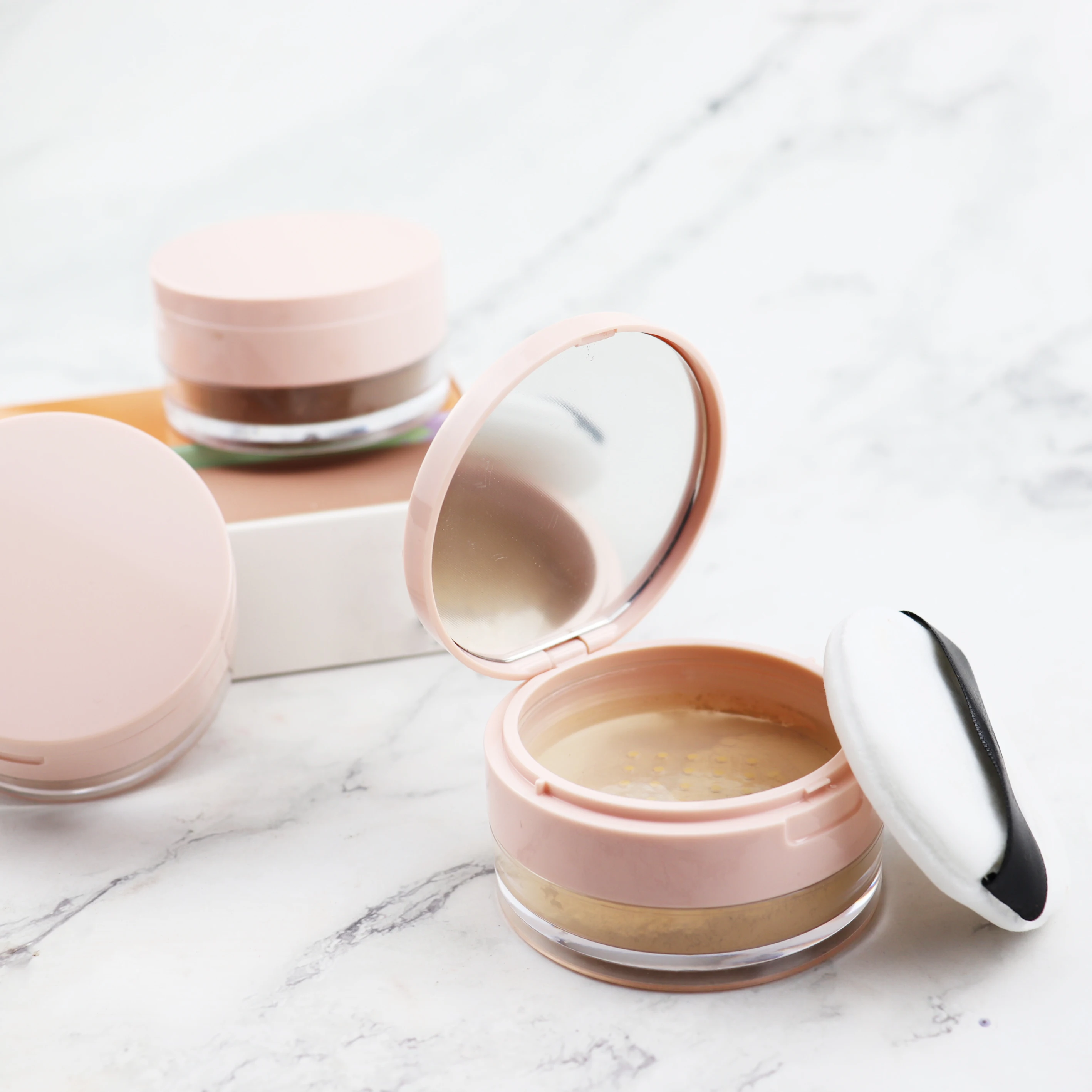 Waterproof Face Base Makeup 10 Color Loose Powder Professional Private Label Oil Control Setting Powder