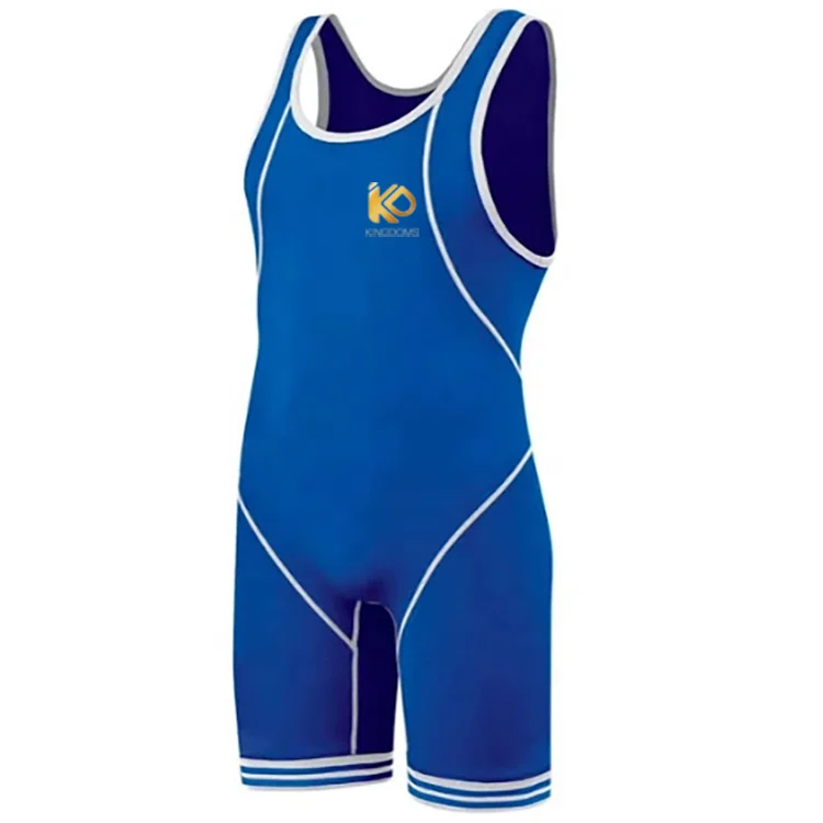 Custom Men's Wrestling Singlets Sportswear Training Gym Gear