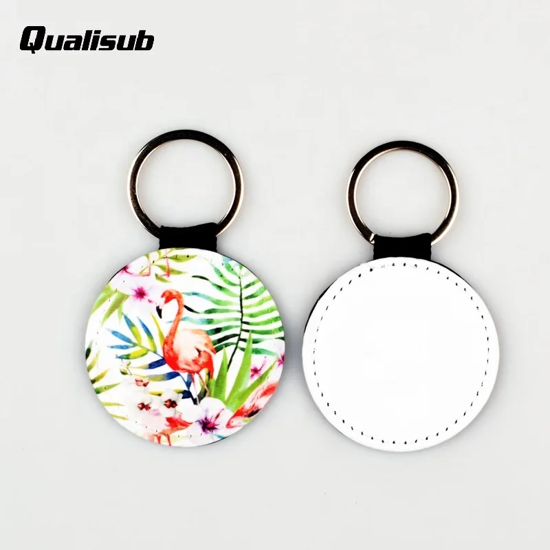 blank fabric keychain