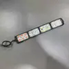 Four rows of 24 lights flashing in red blueyellow and green 24v