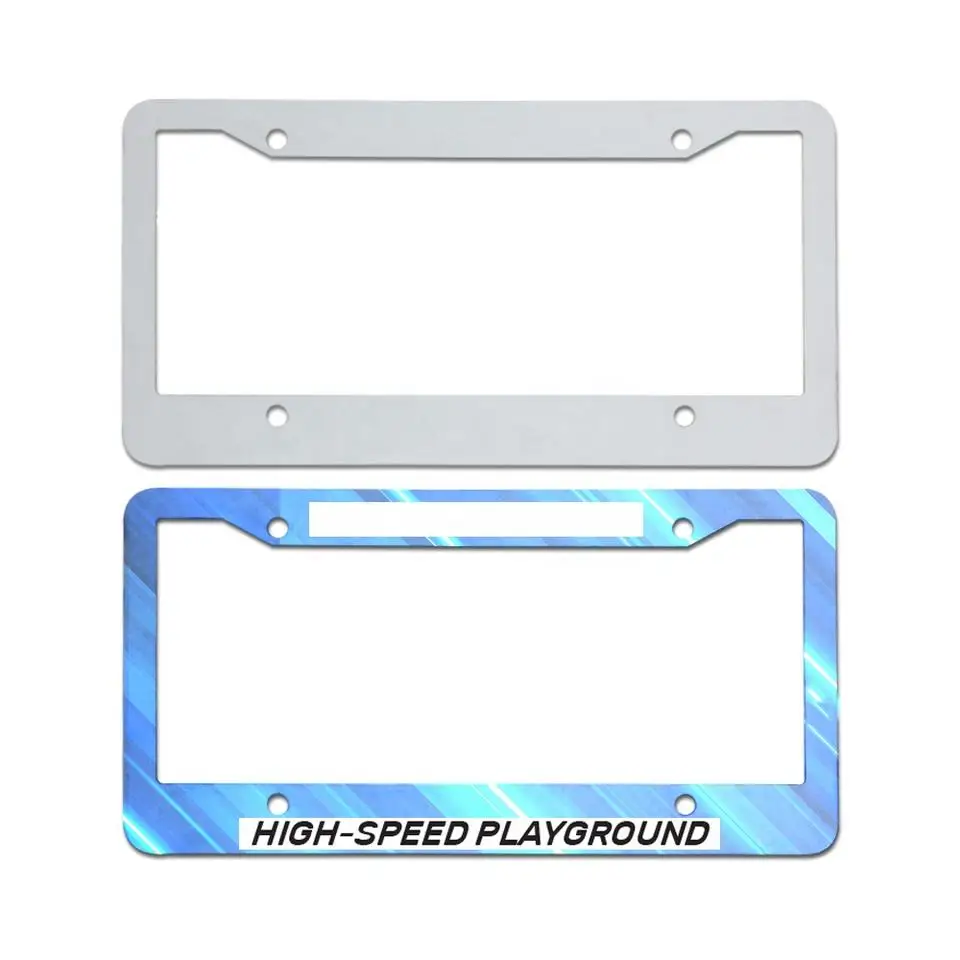 1 мм алюминиевые металлические автомобильные заготовки для рамы номерного знака