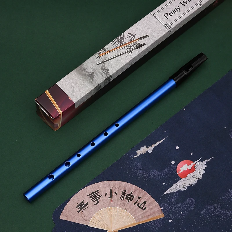 Irish Whistle C Key 6 Holes Flute Penny Whistle Tin Whistle Wind Musical Instruments for Student Beginners Intermediates Experts