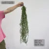 Tenture murale à boutons dorés&nbsp;: vert