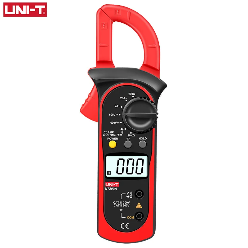 Uni-t Ut201+ Ut202a+ Ut202+ Ut203+ Ut204+ Clamp Meters Digital Clamp ...