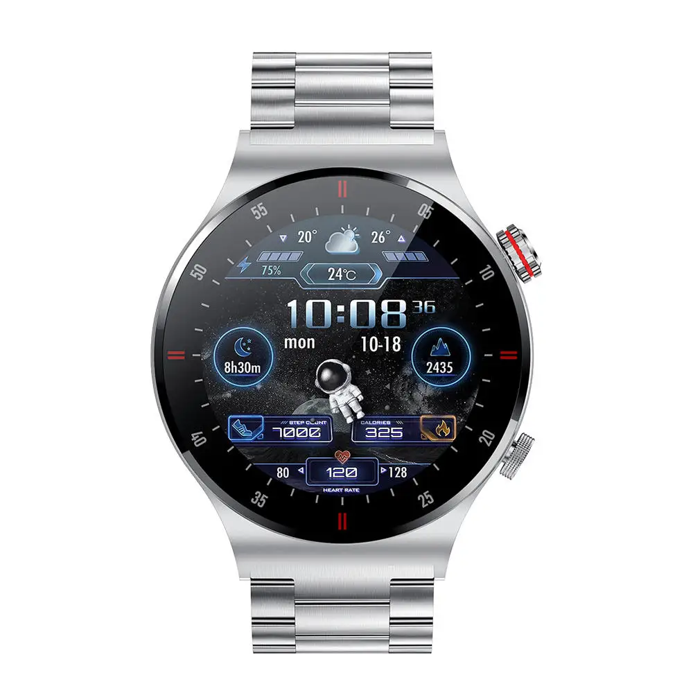 Sport Ip67 Reloj Smartwatch Touch Screen Hombre Mujer Qw33 Smart Watch with Calling Function 2024 Good Quality Watches for Men