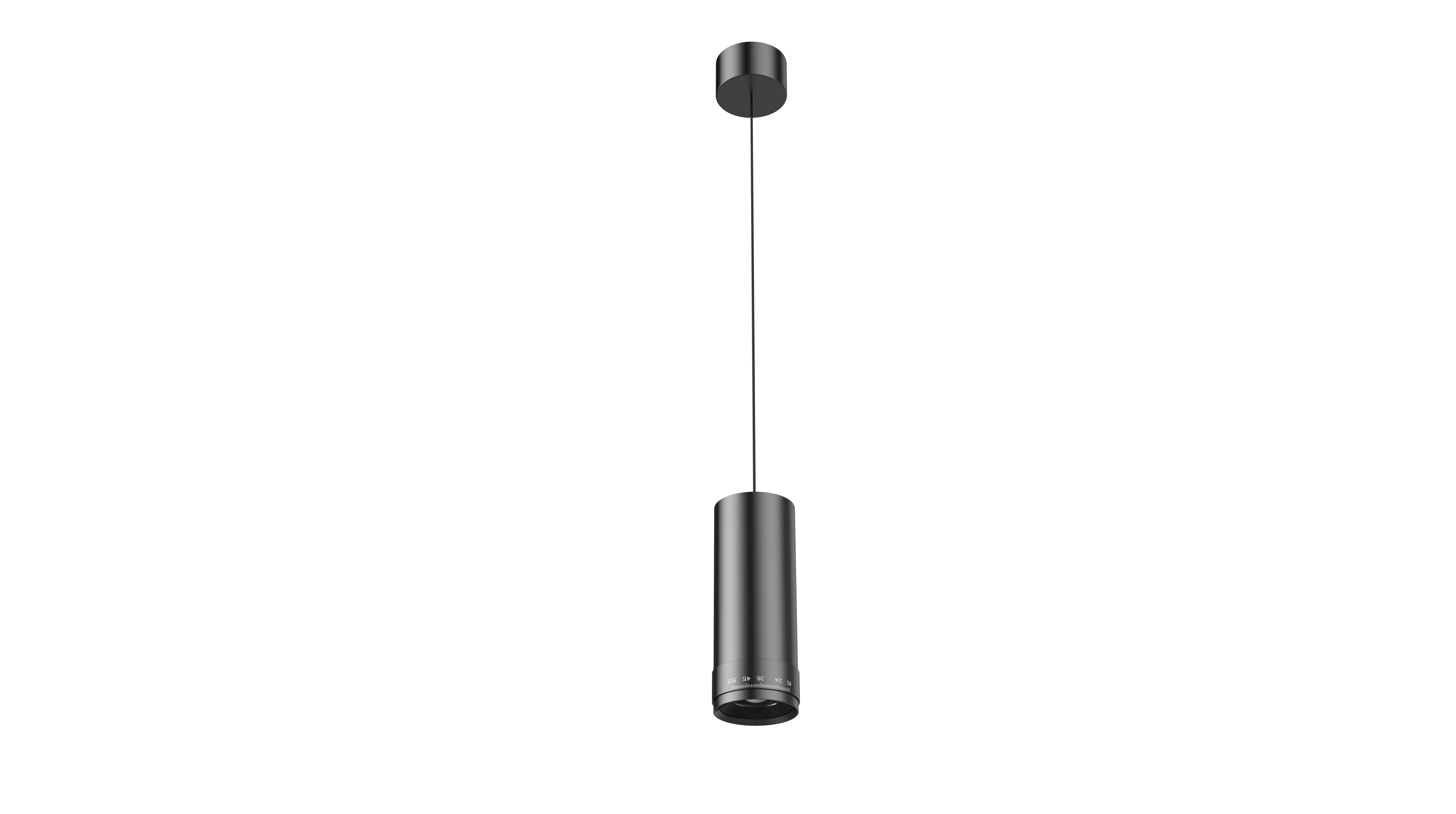 10 Вт OEM черный алюминиевый светодиодный масштабируемый подвесной светильник, Современный внутренний коммерческий светильник