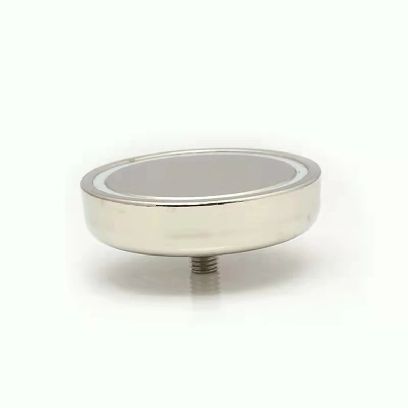 Плоский Магнит с резьбовым штифтом неодимовый круглый магнит M8 M10 1/4 '-20