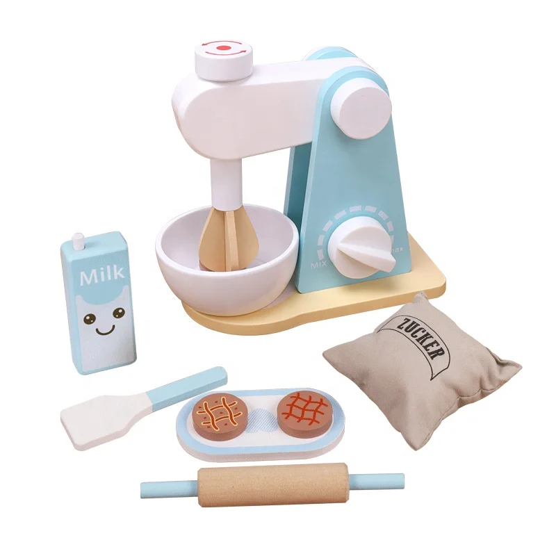 Mini Baking Real Working Mixer Blender: Mini Cooking Kitchen