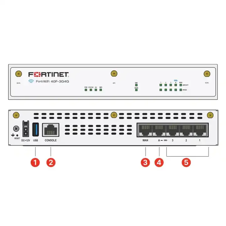 Big Discount Fortinet FG-40F Cybersecurity Firewall & Vpn Hardware Firewall Price Fg40f Fortigate 40f
