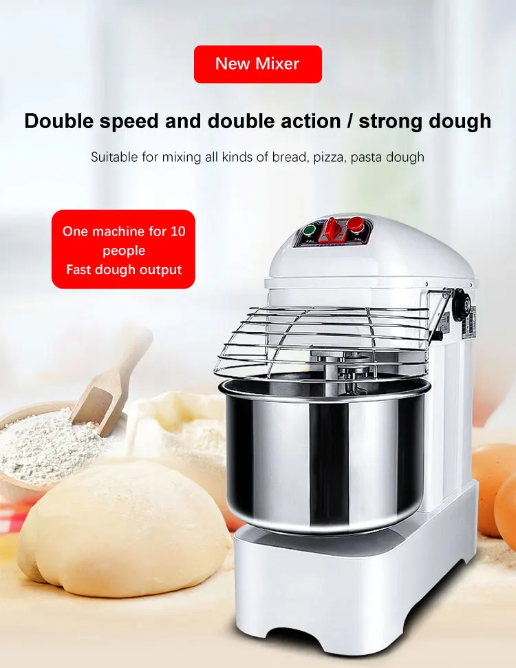 4l 5l Bakery Cake Dough Blender Flour Kitchen Electric Aids Baking
