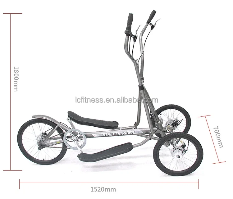 wheel elliptical bike