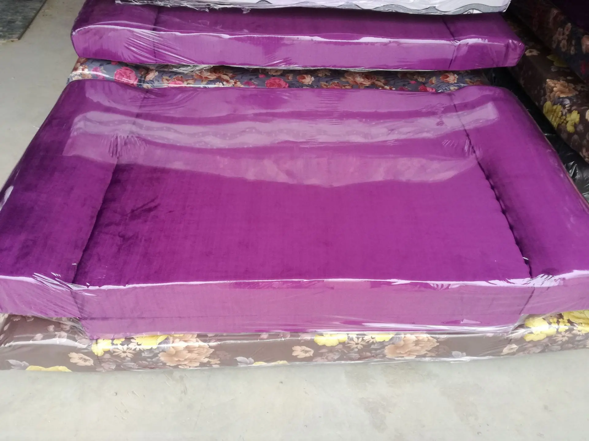 Factory Customized Folding Double Sofa Bed,Novel Style,Sitting And