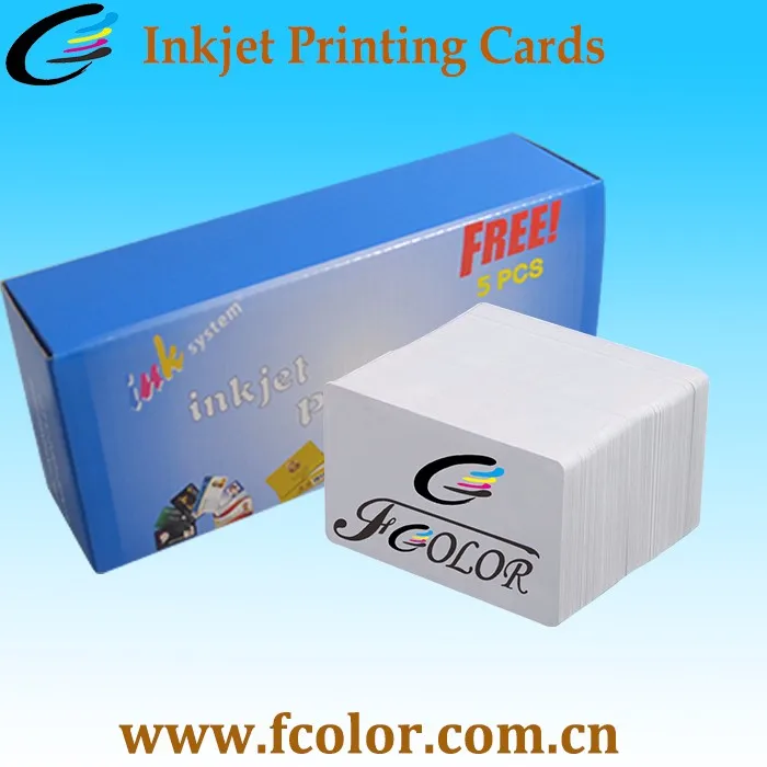 Fcolor 230 шт. коробка ID член автобуса карта пустые пластиковые ПВХ