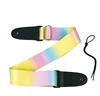 Correas de guitarra coloridas-bolsa