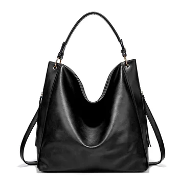 Haoen Hobo Bag luxury designer women leather handbags shoulder bag tote large purses 2020