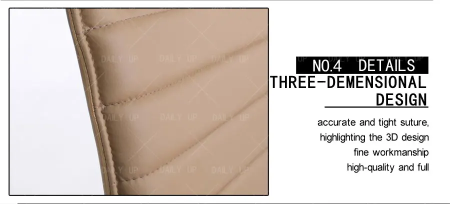 Modern Ergonomic Office Chair Leather Office Chair Luxury Manager Chair with Parts for Sale