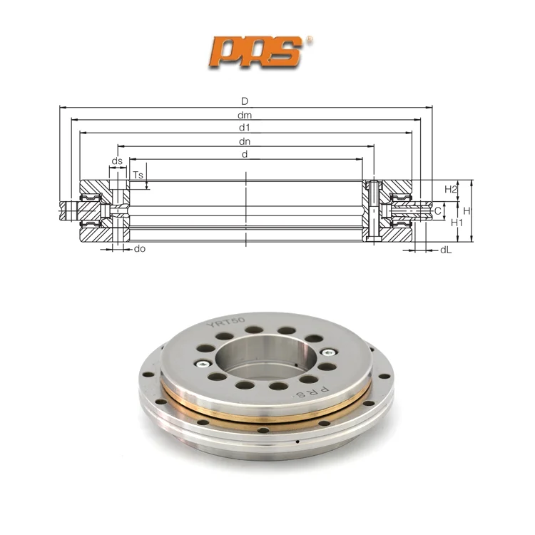 product yrt turntable combined structure yrt260 metric 260 id x 385 od x 55 mm wide cylindrical roller bearings machine parts-46