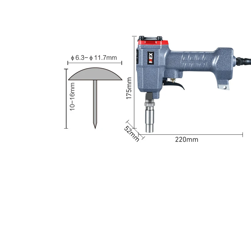 Компрессорные инструменты Пневматический гвоздодер 1170 для стула диван гвоздь инструмент обивки