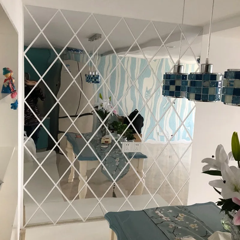 Specchiera da parete di design Trilli Bianca by Decor