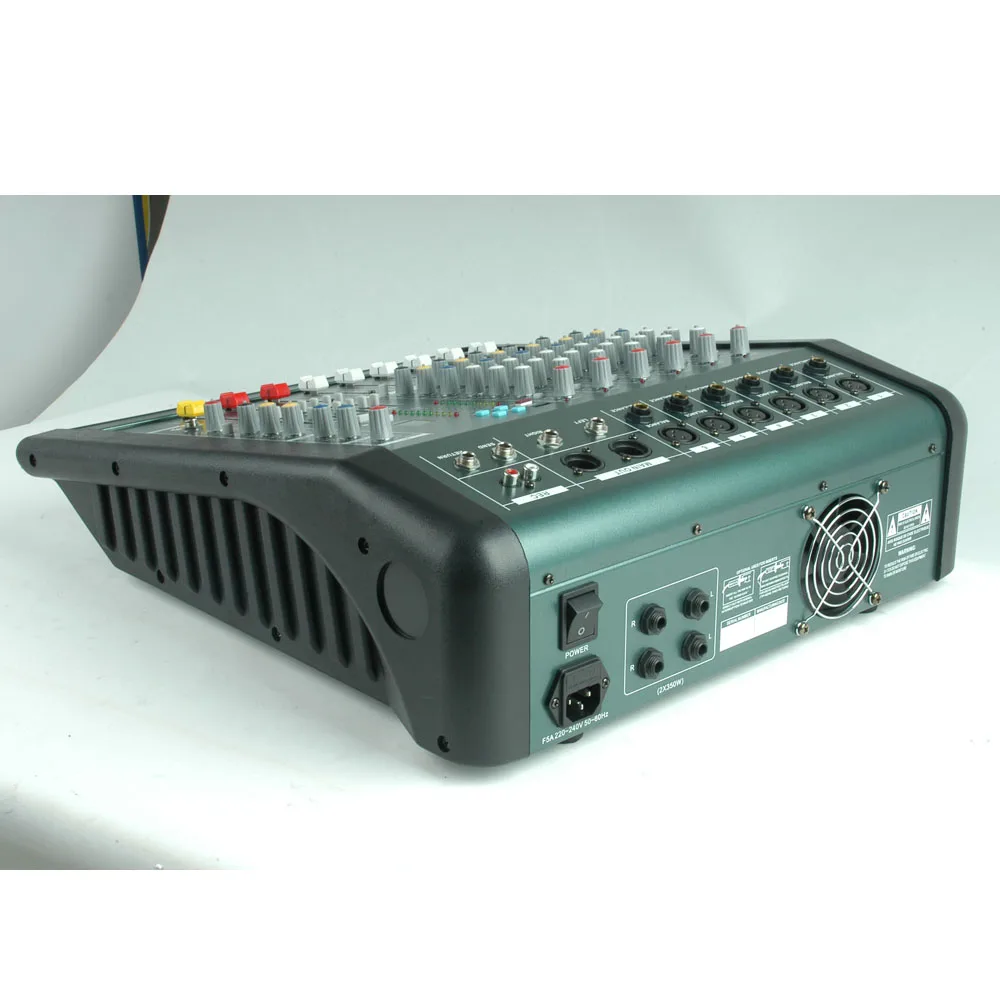 MX600 Powered Mixer - 1200W High Quality Audio Mixing Console