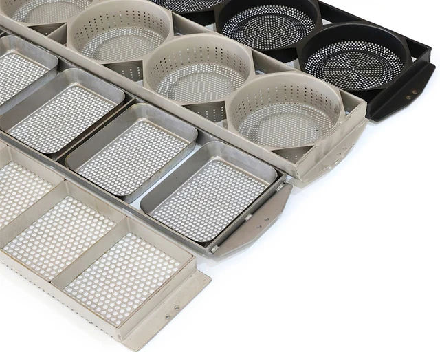 SUS304 CNC Lathed Famous Supplier Food Grade for Dahua High Open Area Noodle Fryer Cell for Chinese Noodle 5