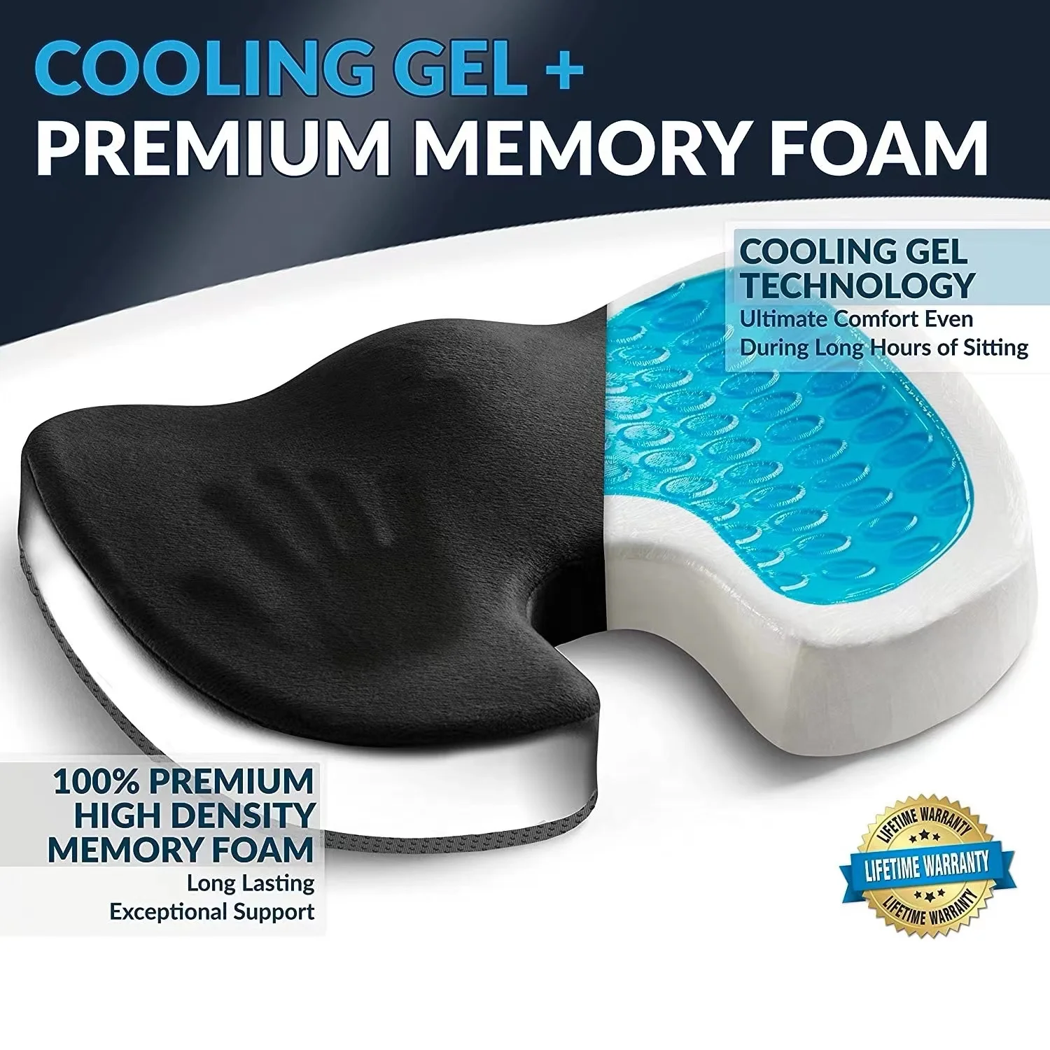 Cooling Memory Foam Seat Cushion Buy Memory Foam Seat Cushion Seat