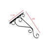 Black---30 cm - hook
