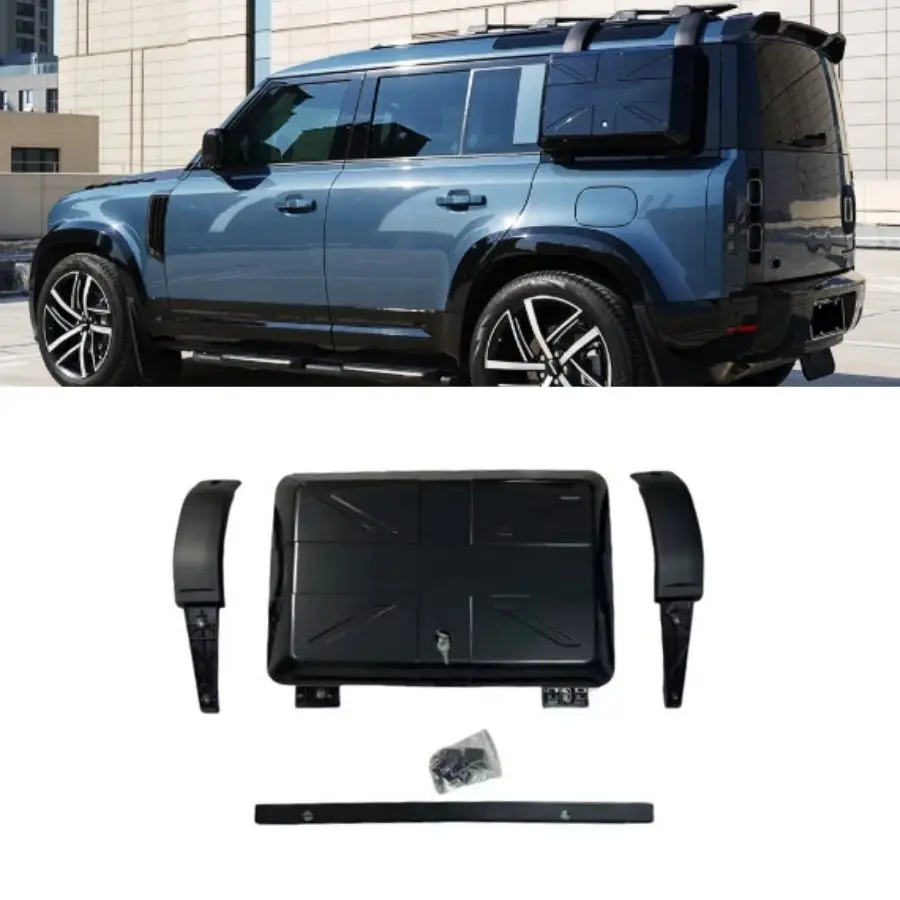 New Design Car Side Storage Box for Land Rover Defender 2020 + 90 110 130 Side Carrier Box Modification Exterior Accessories