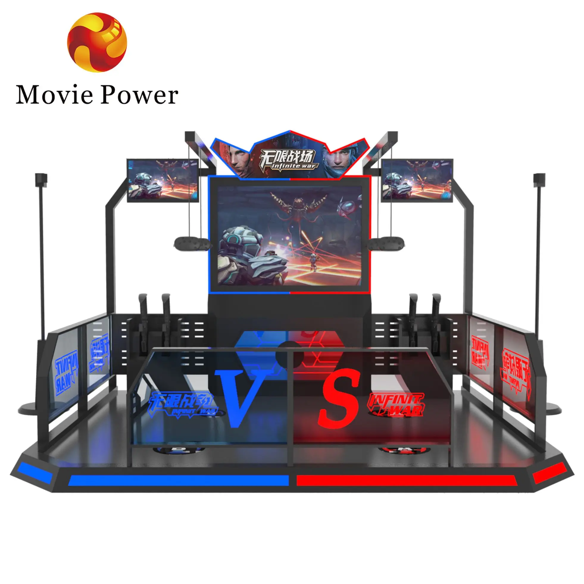 Vr Theme Park Multiplayer Virtual Reality Game Gun Games Vr Shooting Simulator Vr Shooting Game