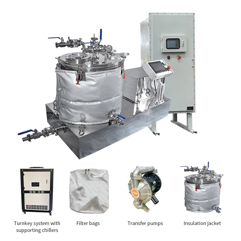 Centrifugal Distillation Oil Extractor Centrifuge Separator Machine