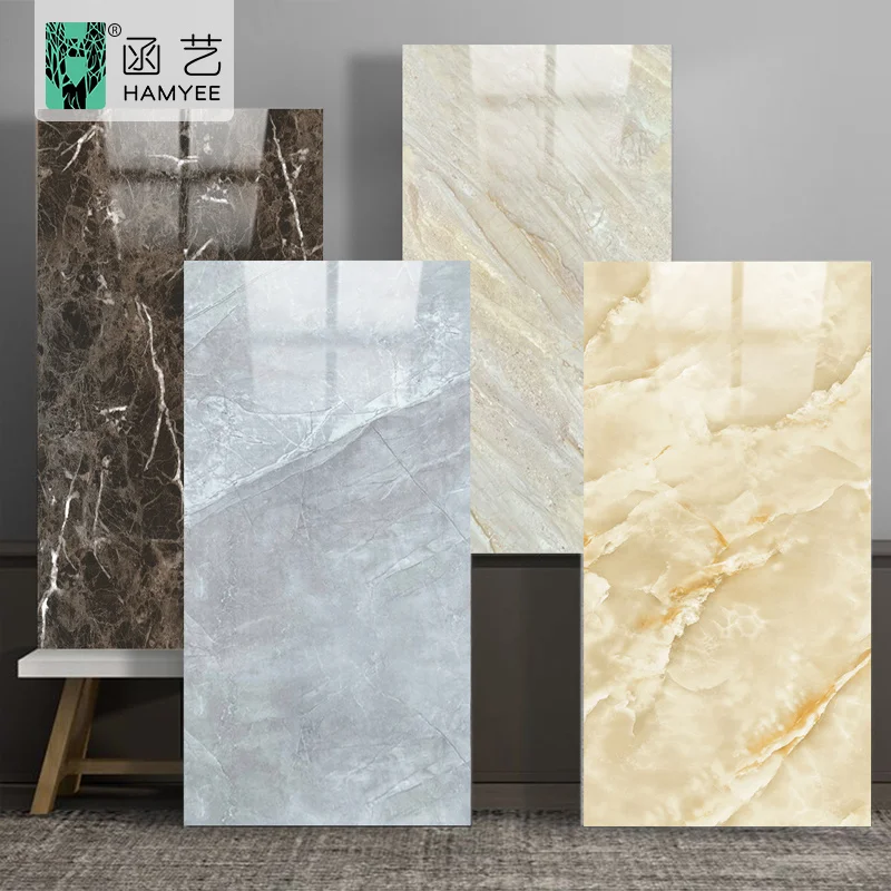 Factory price 3d marble peel and stick self adhesive sticky bathroom wall paper wall sticker tiles