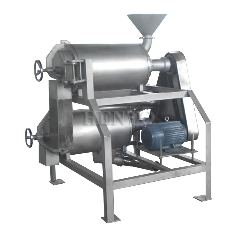 High Performance Guava Pulp Machine / Mango Pulp Juice Making Machine / Fruit Pulper Machine