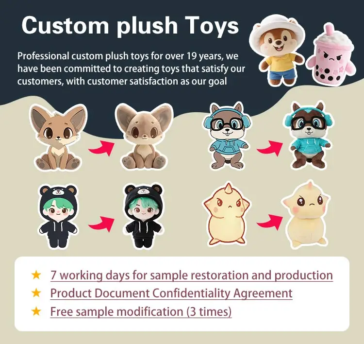 Customized Plush Toys - Perfect for All Ages and Occasions