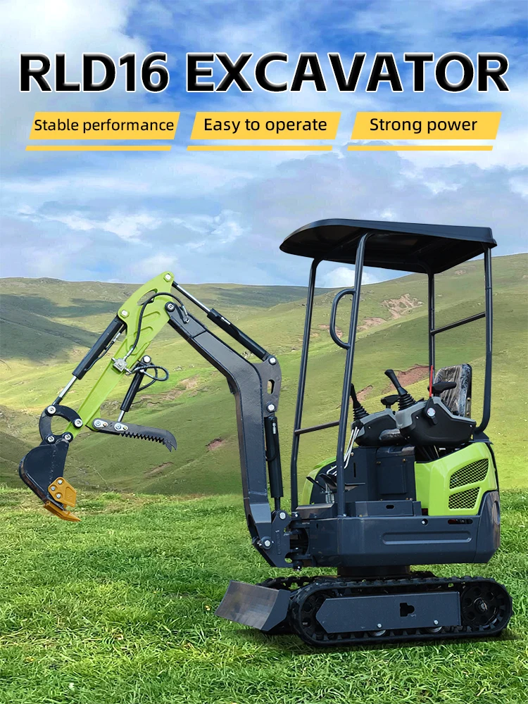 High Efficiency Diesel Engine - 3.5 Ton Backhoe Loader