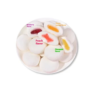 Mixed Fruit-Flavored Marshmallow Soft Candy Bulk Wedding Snacks OEM Export Cross-Border