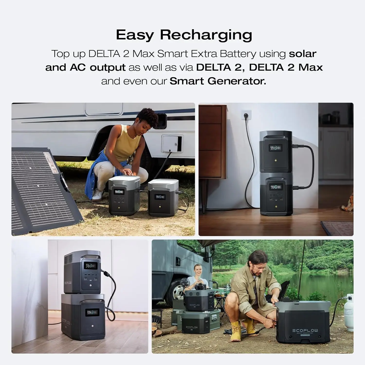 ECOFLOW DELTA 2 Max Power Station Extra Battery - 2048wh