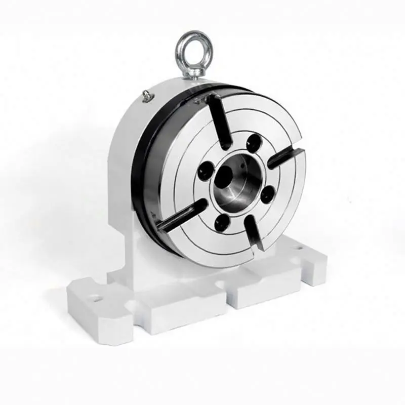 TEBAK Four Axis Disc Tailstock 170_210 Precision air Brake Oil Brake CNC Machining Center 4-axis Turntable L-block Bridge Plate