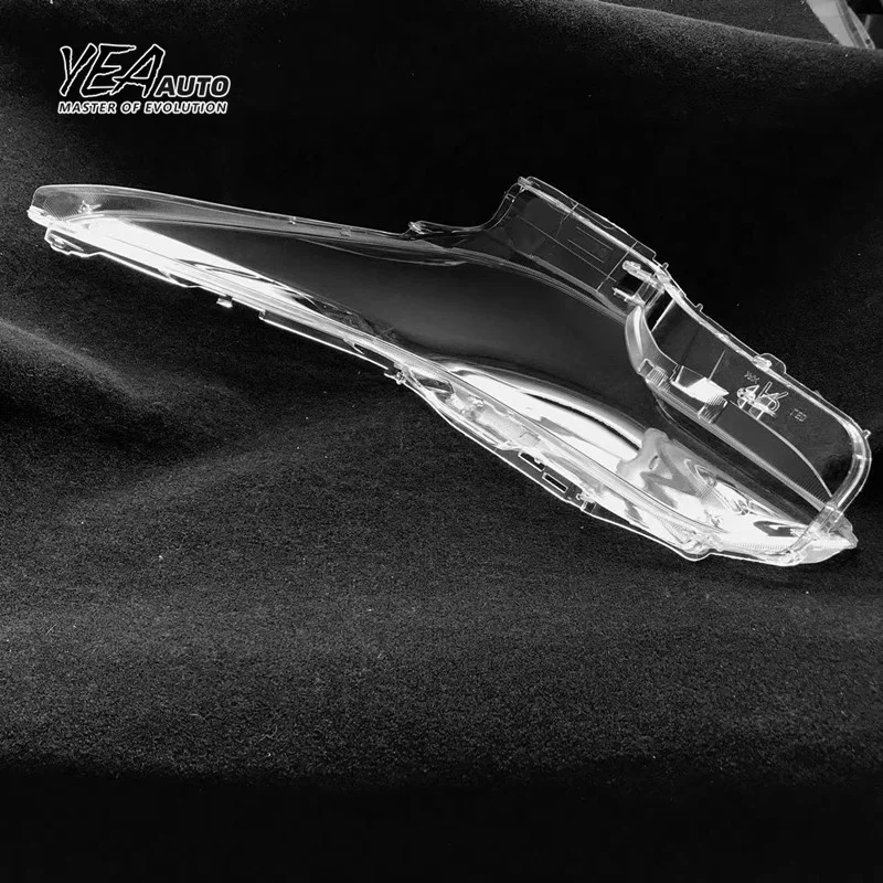 product yea auto car headlight cover lens glass for toyota fortuner lens cover 2016   2021 pc lampshade clear shell-34