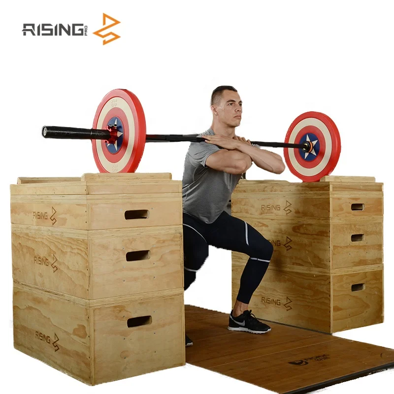 Weightlifting Gimnasio De Levantamiento Olimpico Rubber Wooden