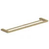 Double Towel Shelf Brushed Gold