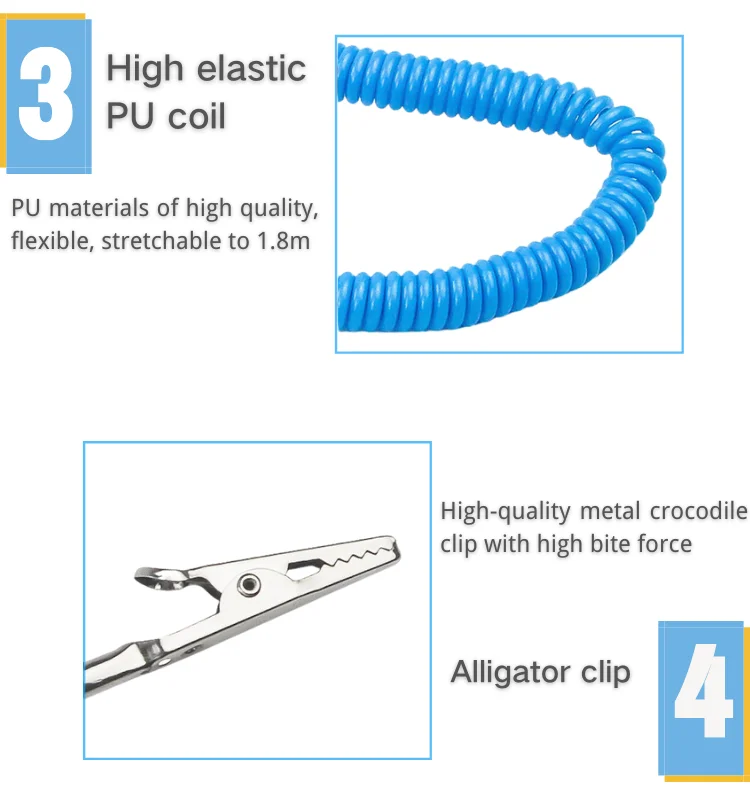 Antistatic Wrist Strap, ESD Safe Products