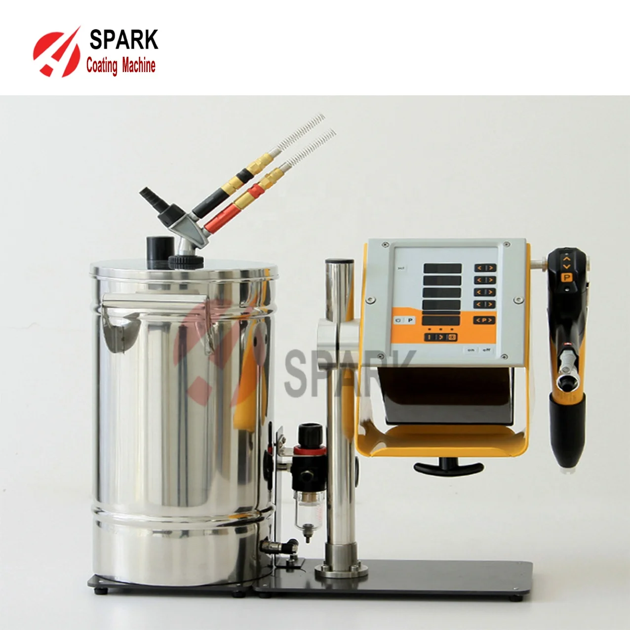 Lab Gun Electrostatic Powder Coating Spray Gun for Super corona Gun OptFlex OptStar CG06