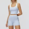 3129 vest 3129 shorts-mist blue