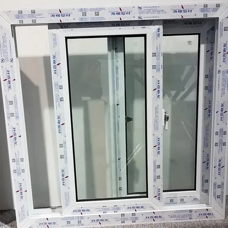 Factory Price Custom UPVC Vinyl Slide Windows Small Size Plastic PVC Glass Bathroom Sliding Window