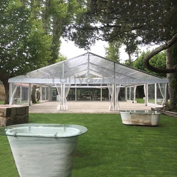 500 Seaters Luxury Clear Span Marquee Party Event Tent For Outdoor Wedding Ceremony Events