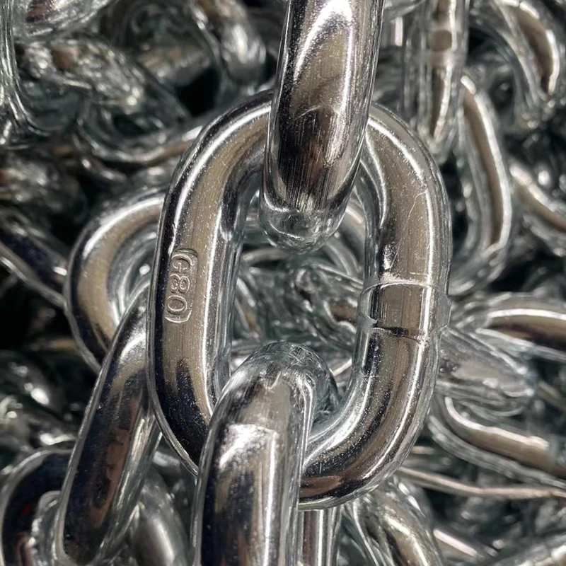 G80 Heavy-Duty Industrial Lift Chain - High Strength Alloy Steel