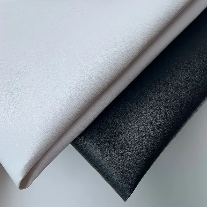Custom 0.4 mm Embossed Nappa 3D Texture Artificial Faux Synthetic Upholstery Leather PVC Pig Full Grain Leather for Upholstery