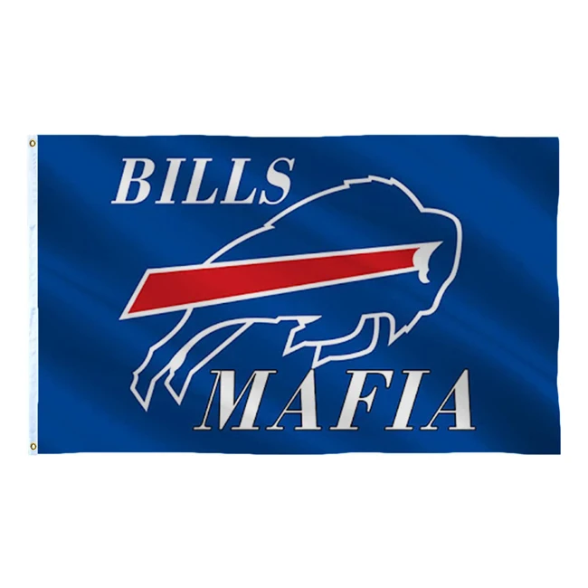 Fast Delivery No MOQ Custom Design Printing All NFL 32 Team Buffalo Bills Flag