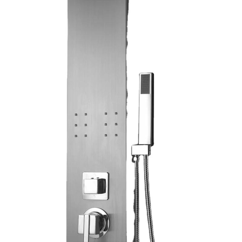 New Design Wholesale Aluminum Shower Panel Shower Panel Parts Waterfall